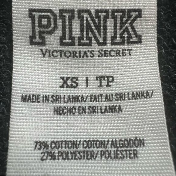 Vintage 90's Pink Victoria’s Secret Campus Bling Long Sleeve Cotton Blend Top - Picture 10 of 16